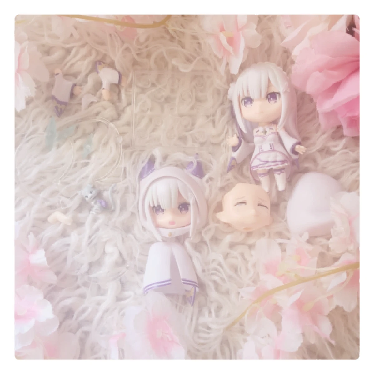 Fausse Nendoroid Emilia dans Re: Zero