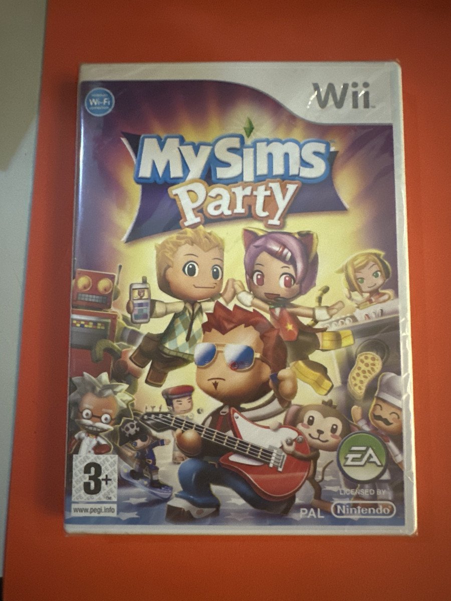 Jeu wii m’y sims party neuf blister