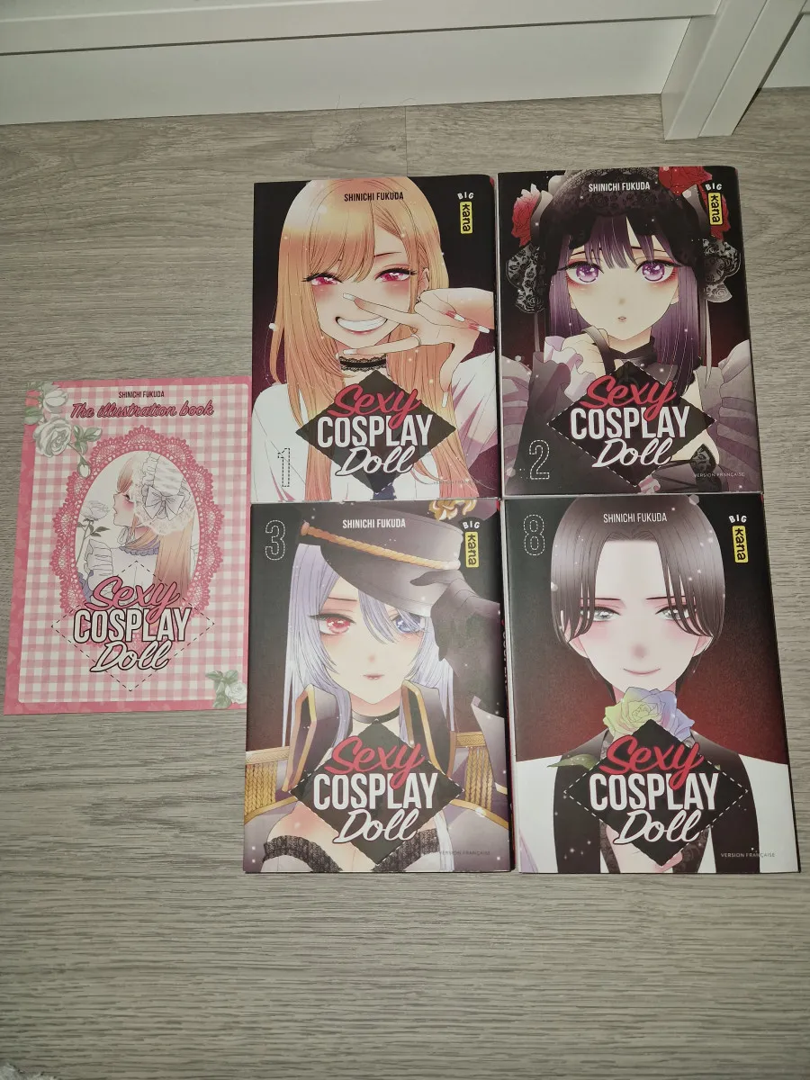 Sexy cosplay doll tome 1 à 3 tome 8 collector