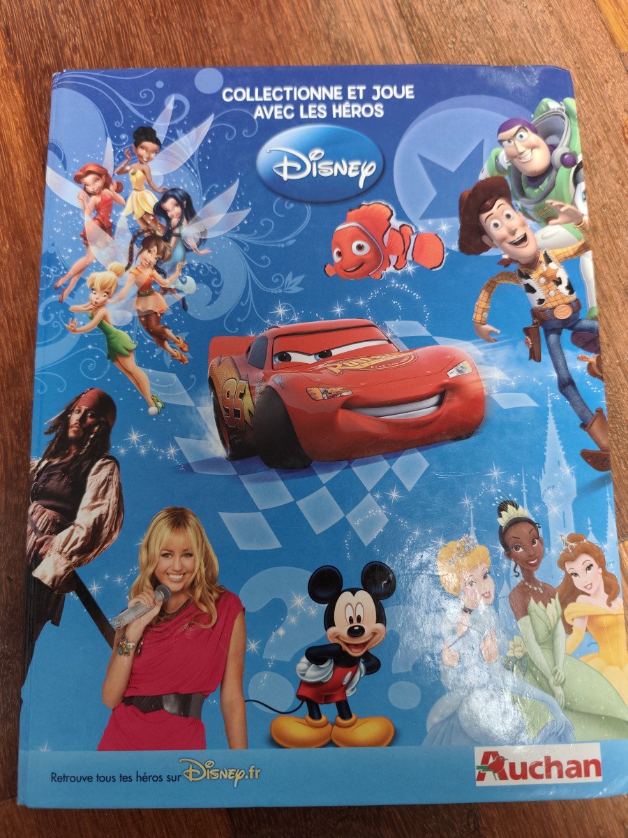 Cartes Disney Pixar Auchan