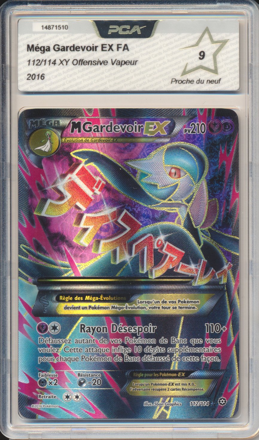 Méga Gardevoir EX - Pokemon (Offensive Vapeur)