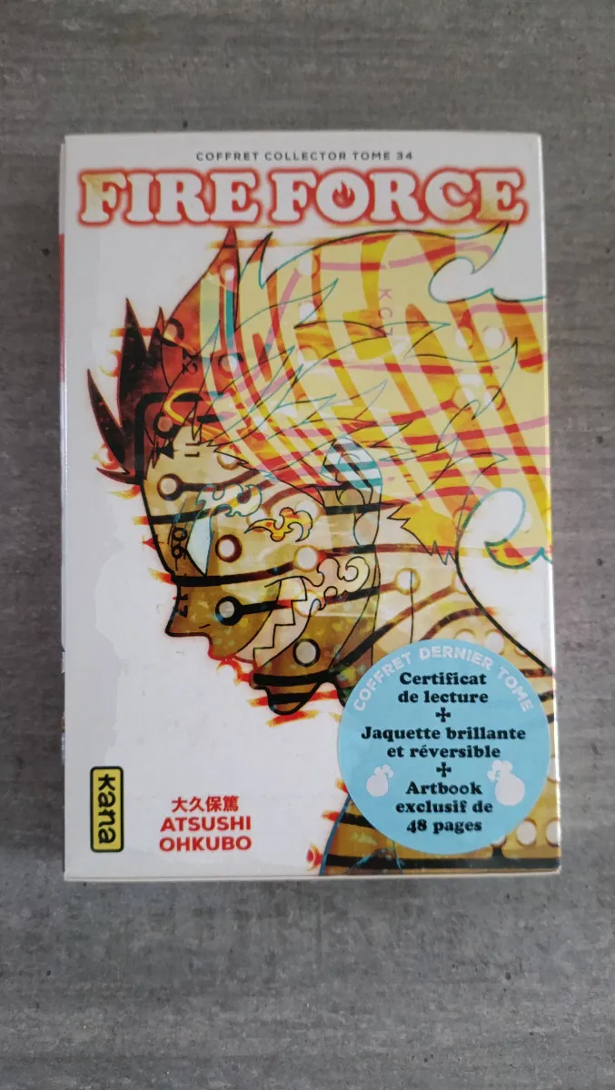 FIRE FORCE - Tome 34 - EDITION COLLECTOR