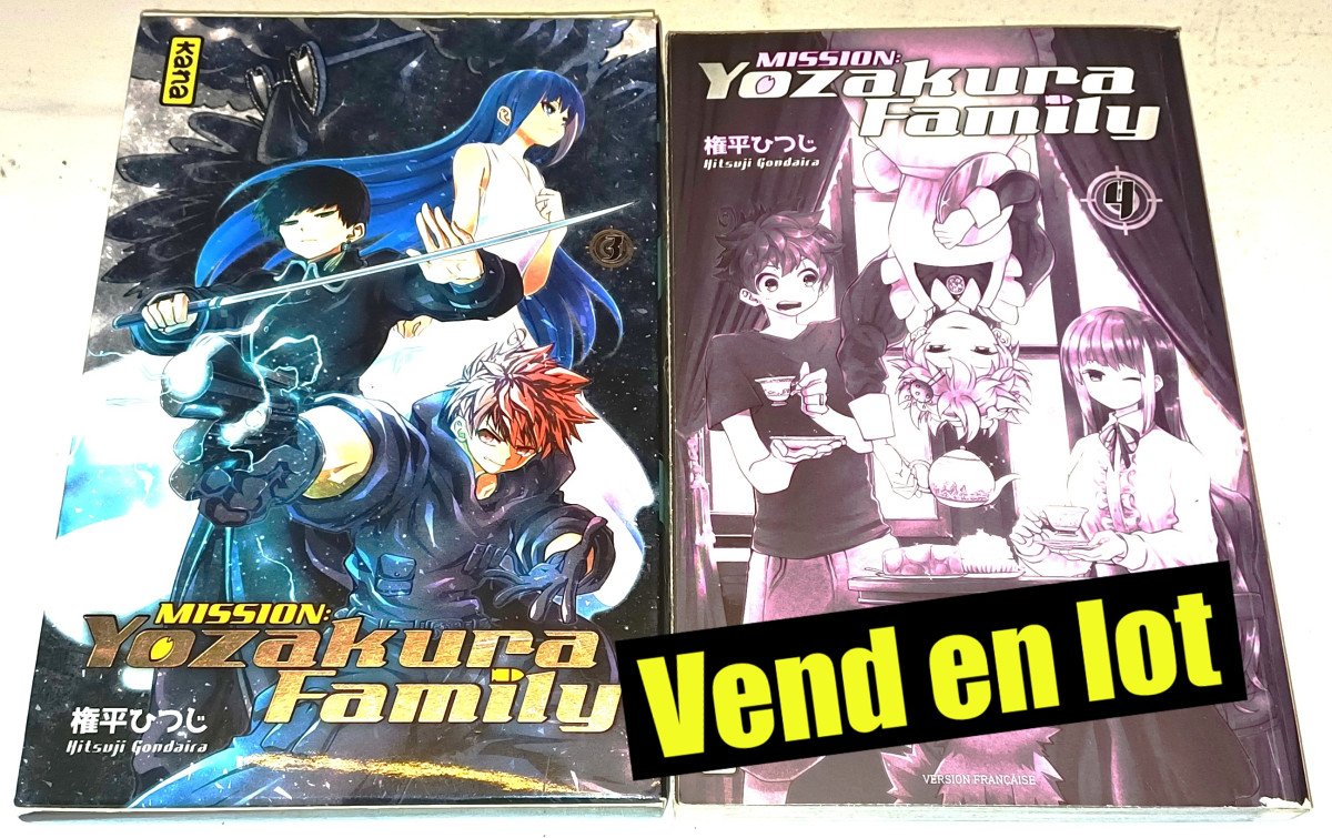 Mission yozakura family : 3 et 4 (sur 26)