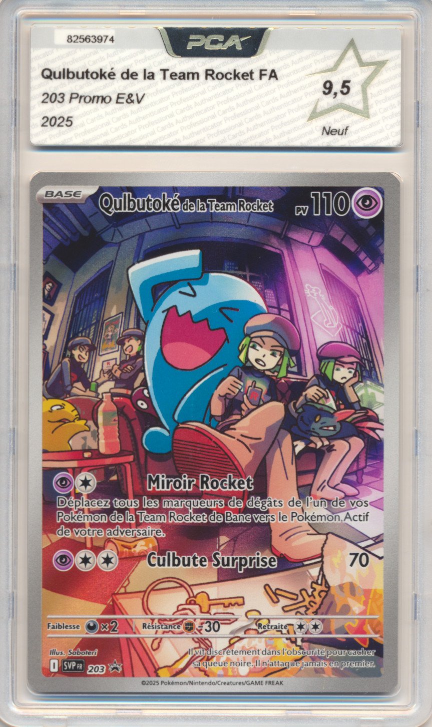 Qulbutoké de la Team Rocket" - Pokemon (Promo EV)