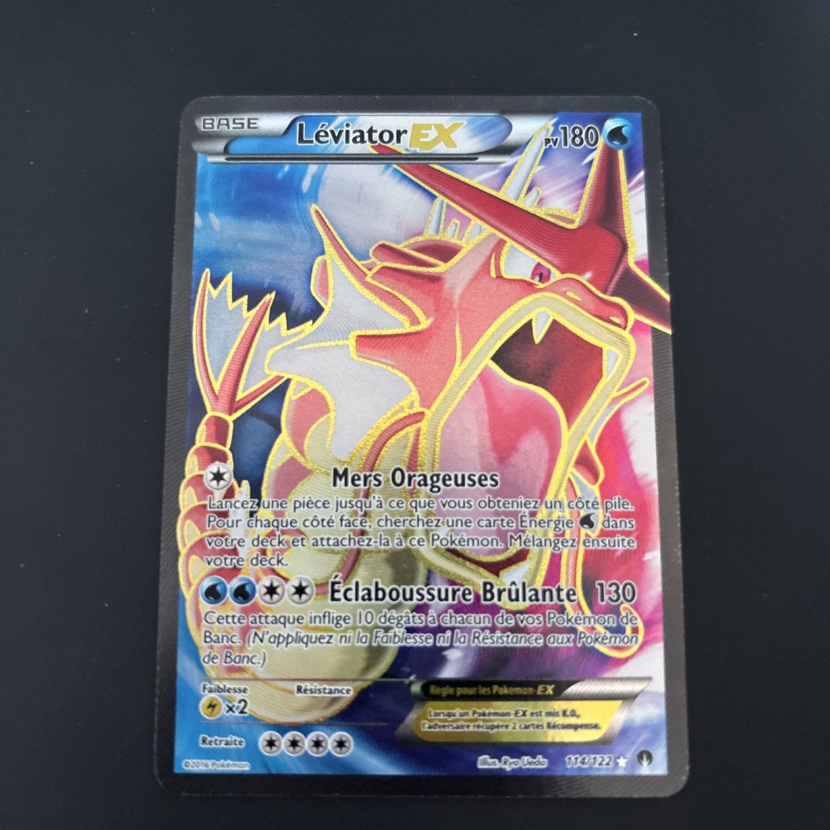 Léviator EX full art Rupture turbo