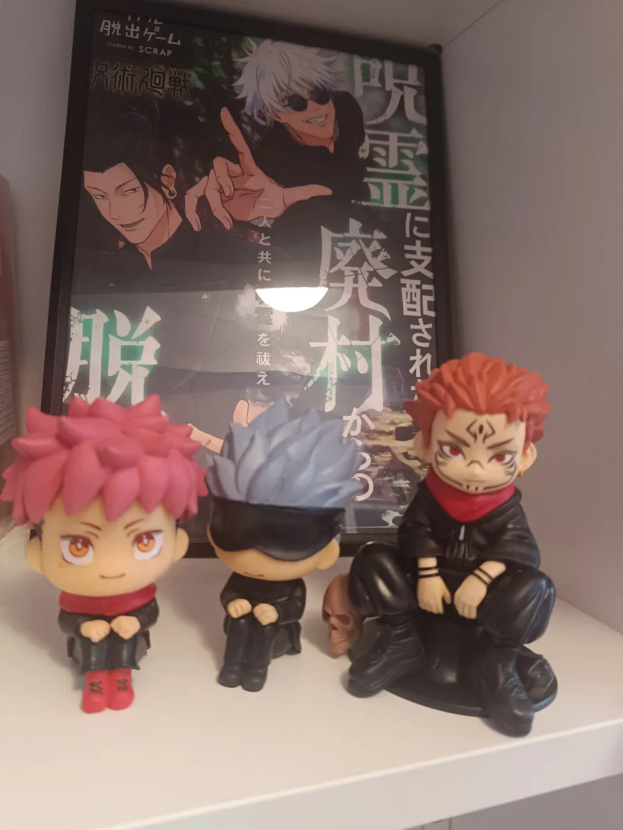 Lot 3 figurines jujutsu kaisen