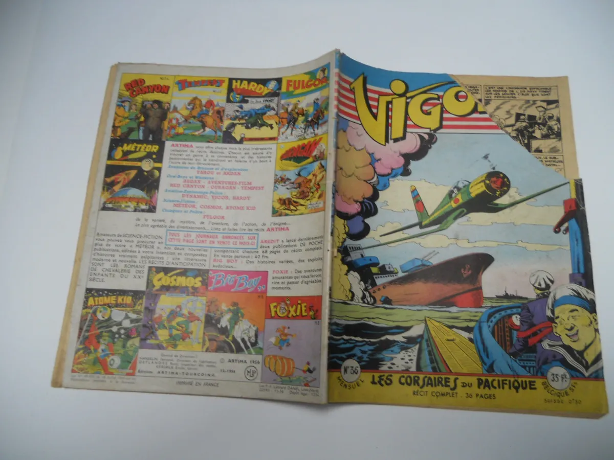 Vigor N° 36 Artima - 10/12/1956