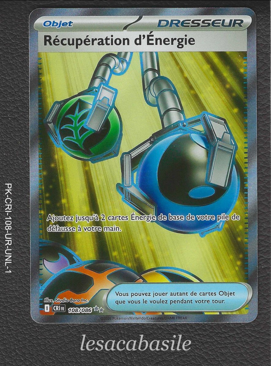Récupération d'Energie 108/086 UR - ME04 - Chaos Ascendant (2026)