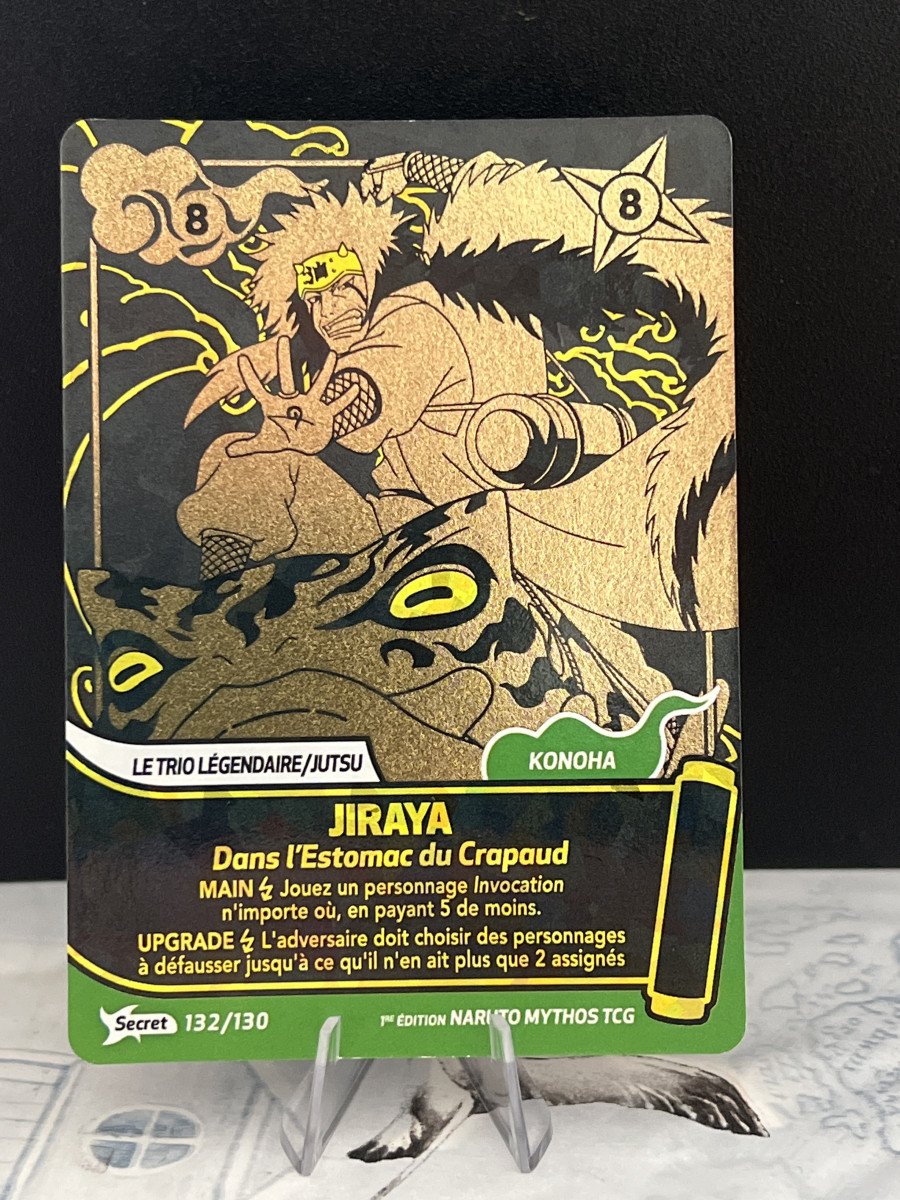 Carte Secret Naruto 1ere édition -JIRAYA- 132/130