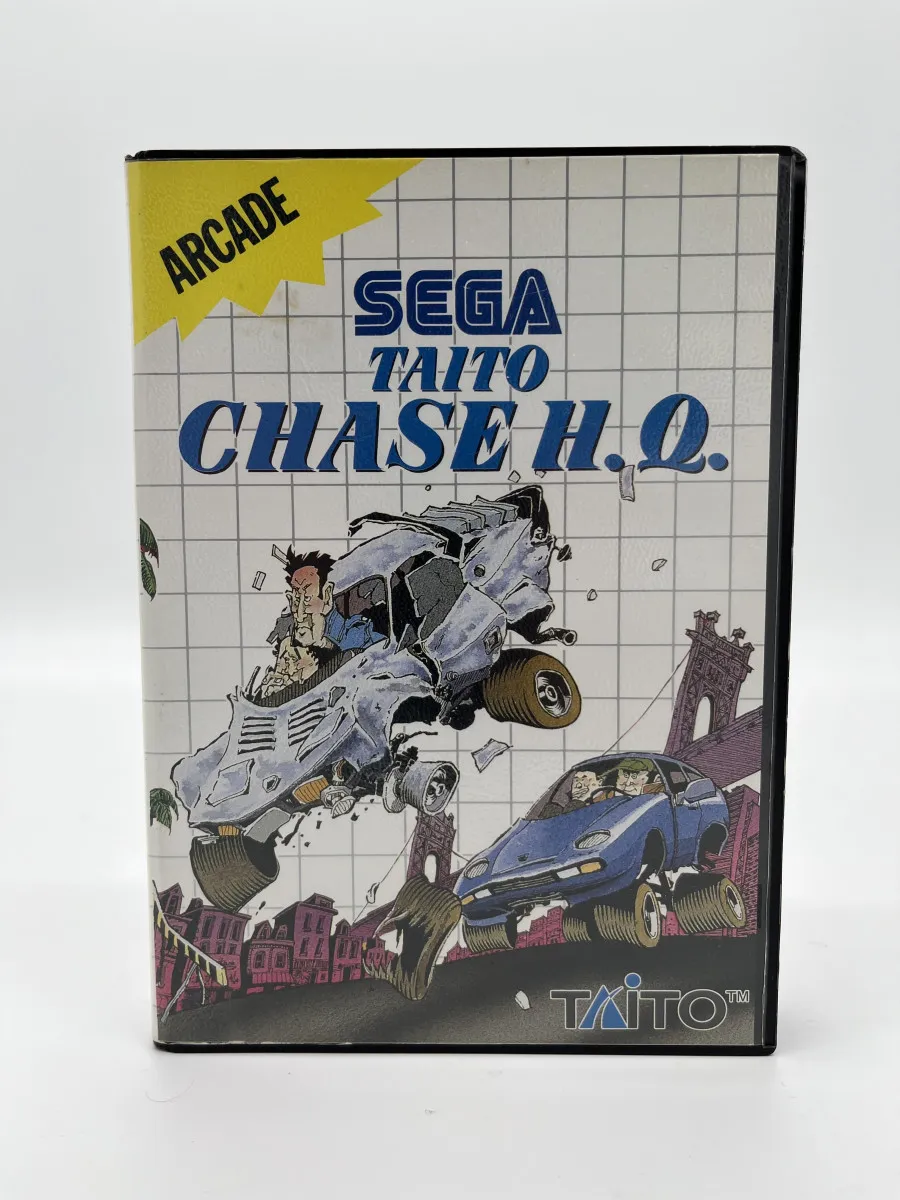 Taito Chase H.Q. Sega Master System Jeux - Pal Cib VGC Complet