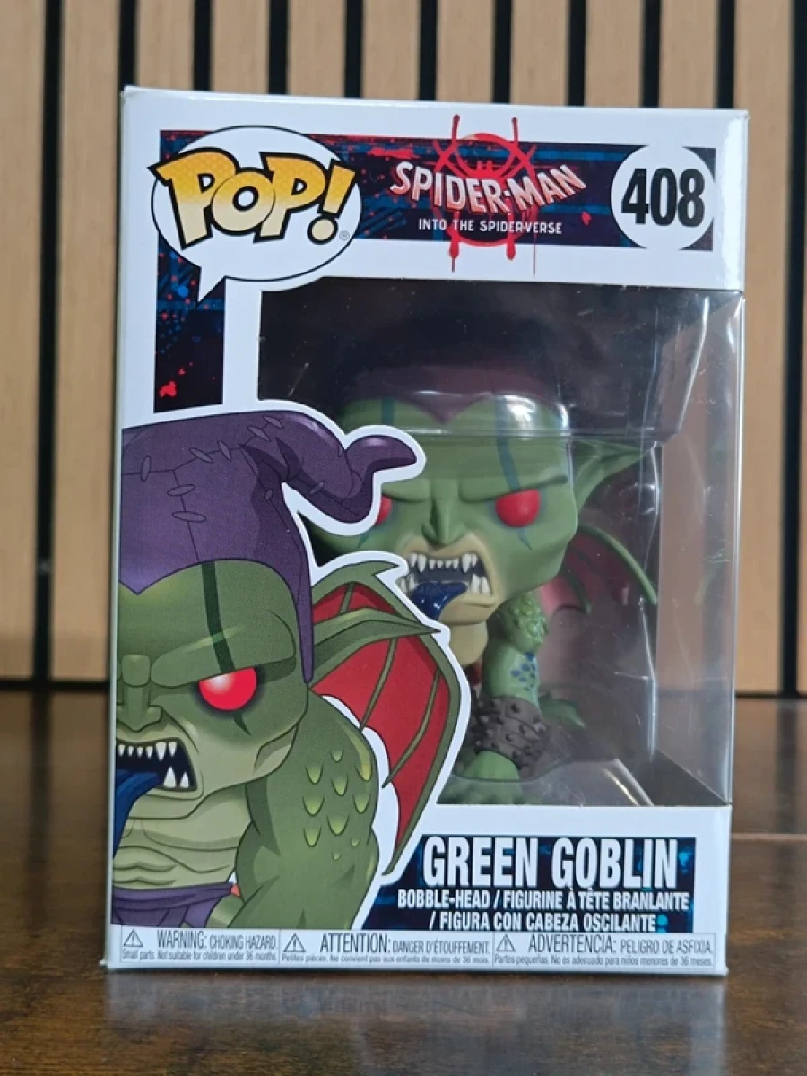 Funko Pop Marvel Green Goblin 408 – Bouffon Vert – Spider-Man Into the Spider-Verse