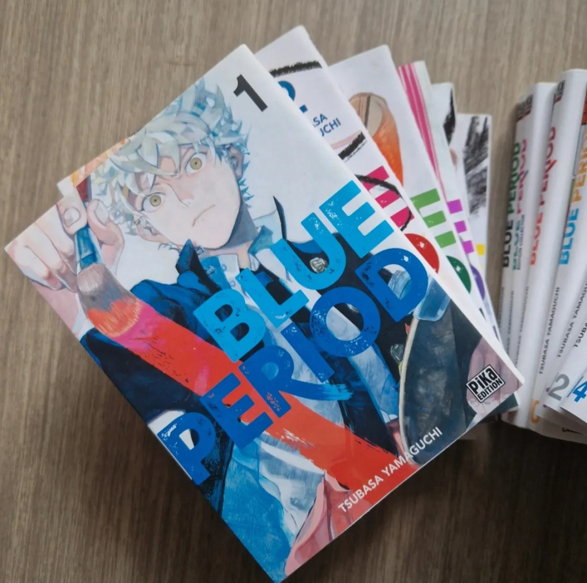 Tome 1 à 14 de blue period sans tome 13.