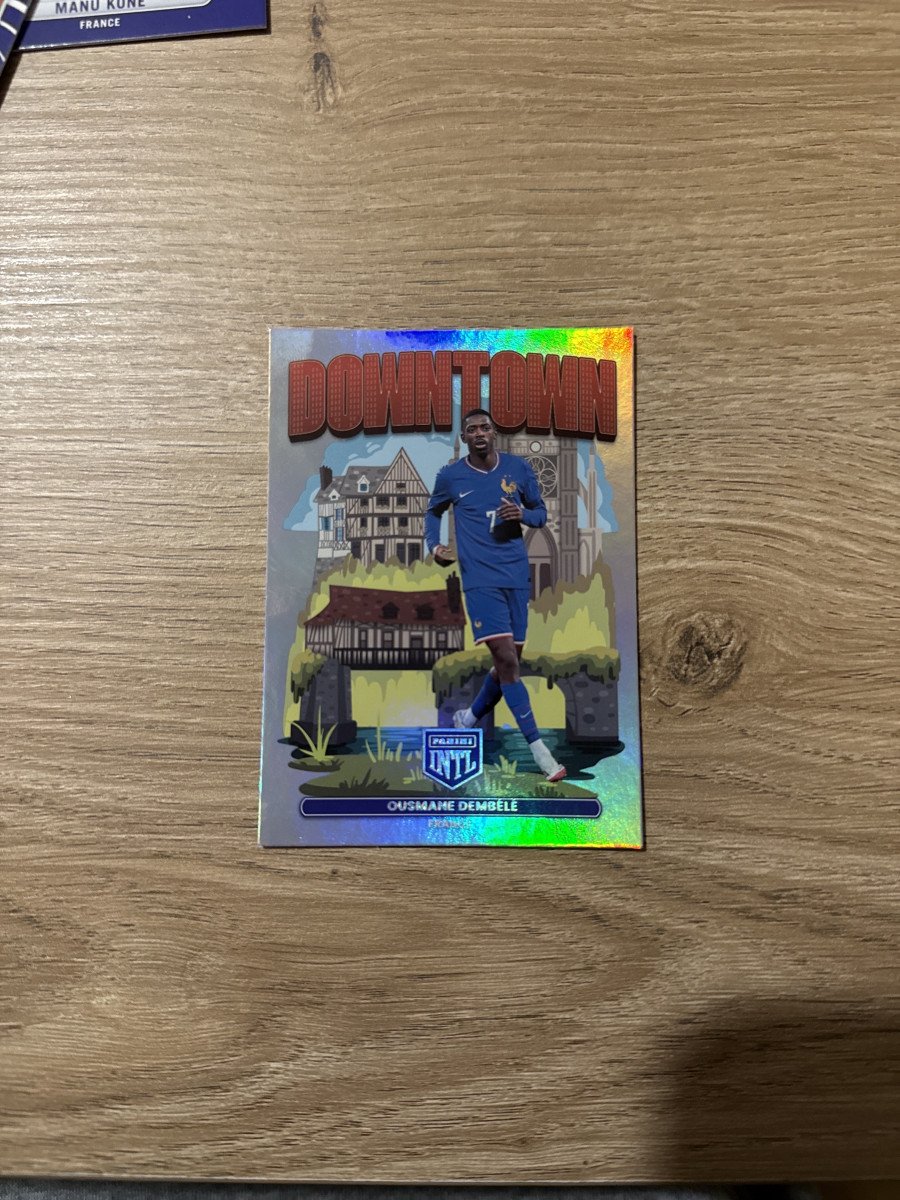 Carte Panini Intl Downtown Ousmane Dembélé 2022