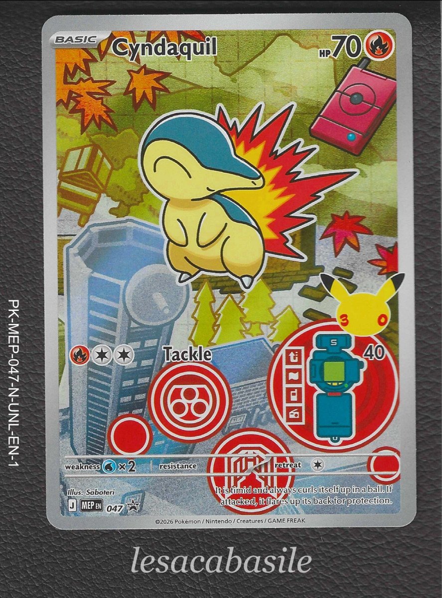 Cyndaquil MEP 047 - EN - Promos Méga-Evolution