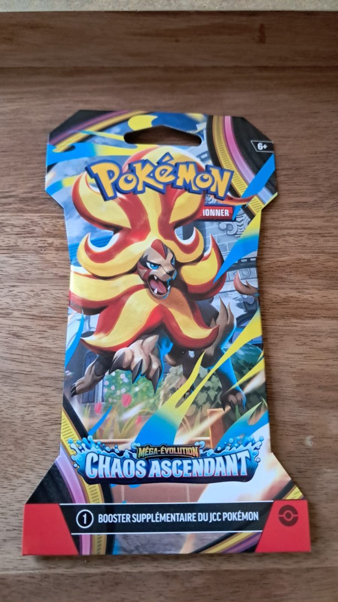 Booster Pokemon Méga Évolution Chaos Ascendant