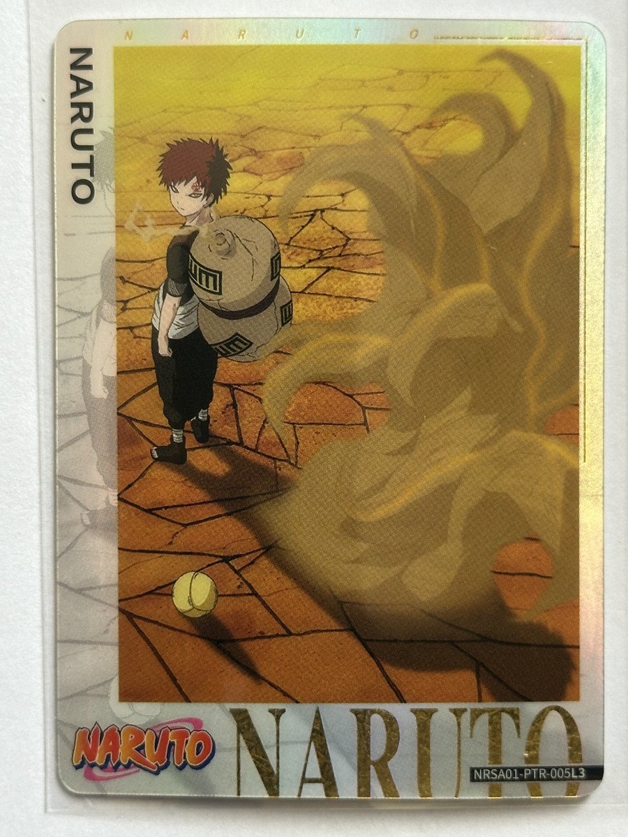 Gaara NRSA01-PTR-005L3 - Carte Naruto Kayou EN