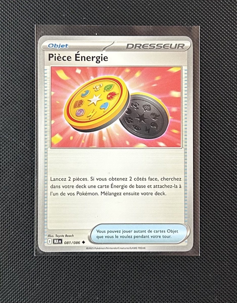 Carte Pokémon - Pièce Énergie 81/86 - Foudre Noire