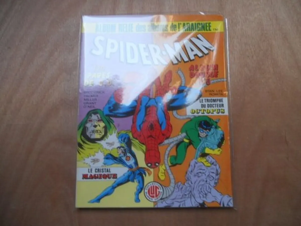 Album Relié De L'araignée Spiderman Album Double N°5 De 1985 N°24/25 TBE