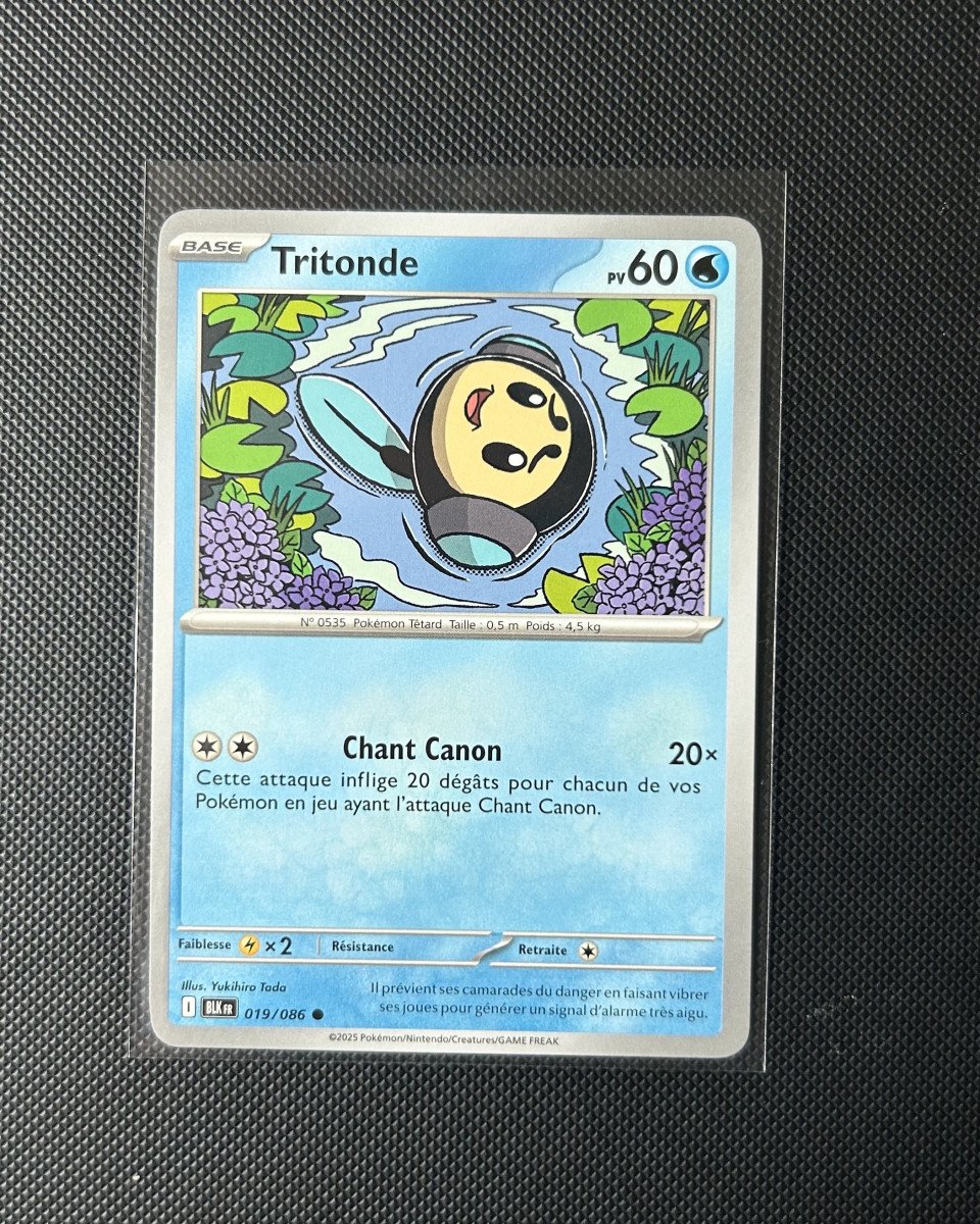 Carte Pokémon - Tritonde 19/86 - Foudre Noire