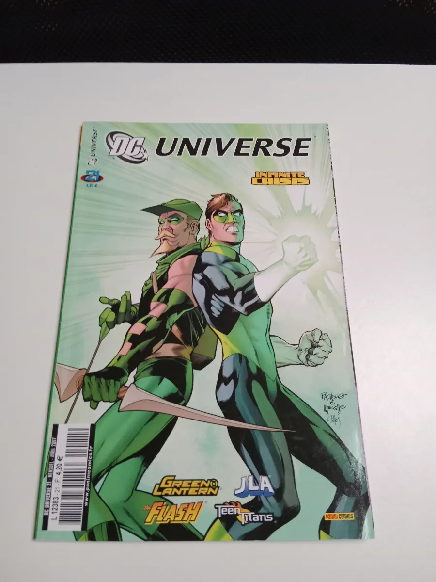 Dc Universe N° 21 : Amour & Guerre / infinite crisis / green lantern flash avril 2007 TTBE