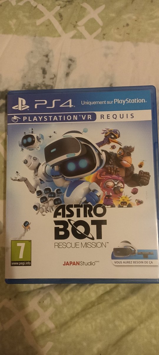 Jeu PS4 VR Astro Bot Rescue Mission