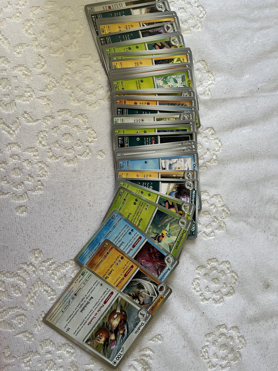 Lot de cartes Pokémon