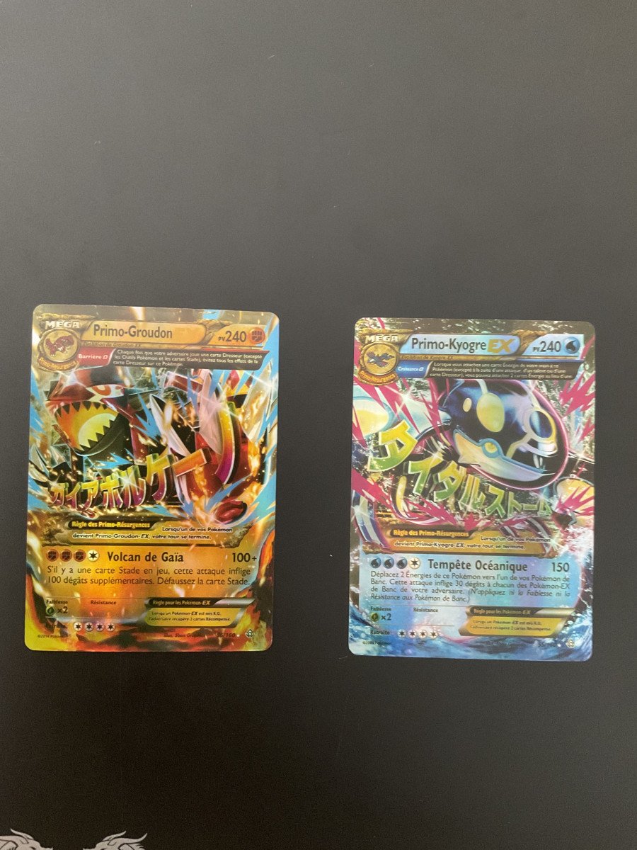 Primo-Groudon Ex et Primo-Kyogre Ex