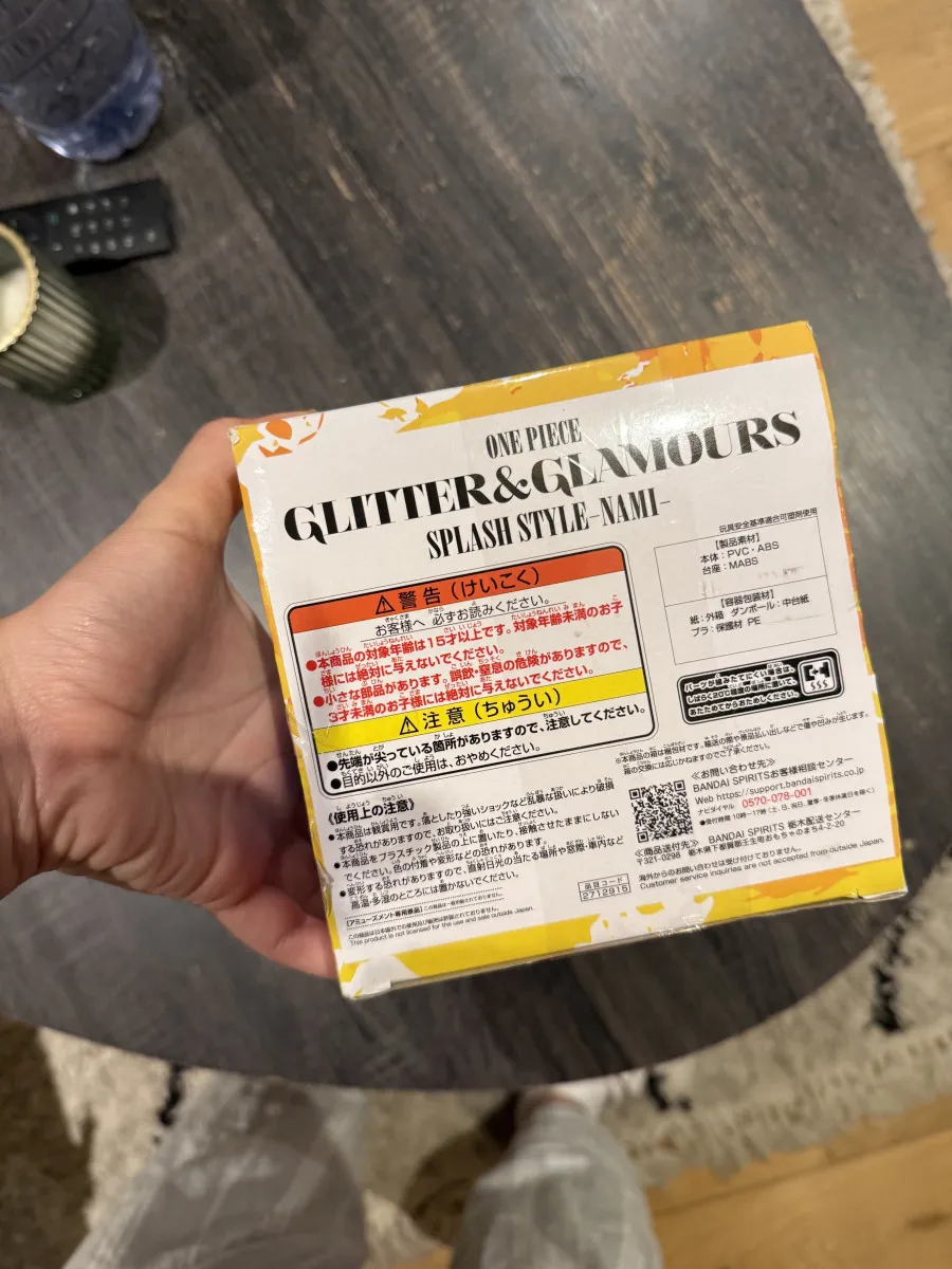 Banpresto Figurine d’action Nami one piece