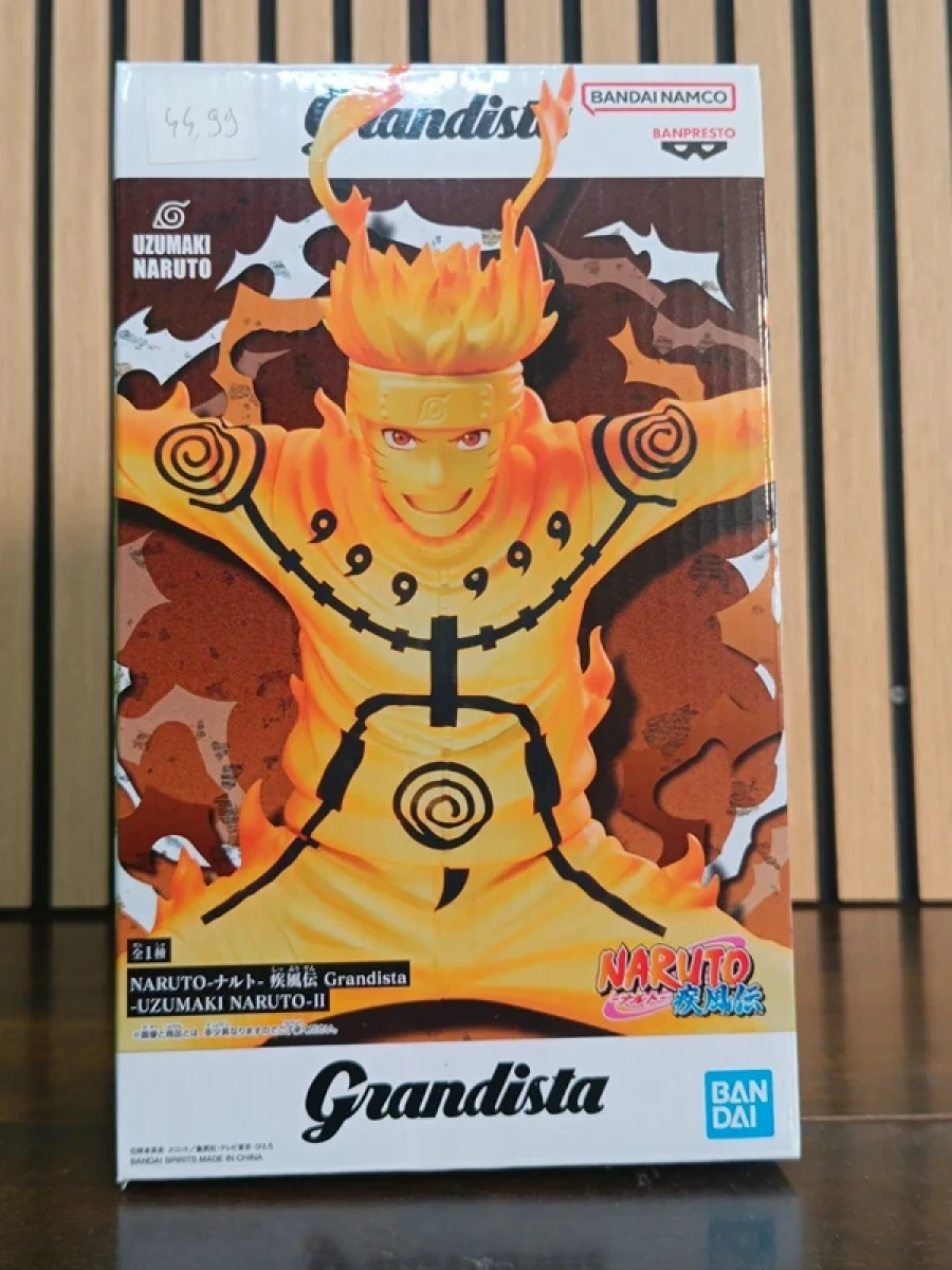 Figurine Naruto Shippuden Grandista II Banpresto – Mode Chakra Kyûbi