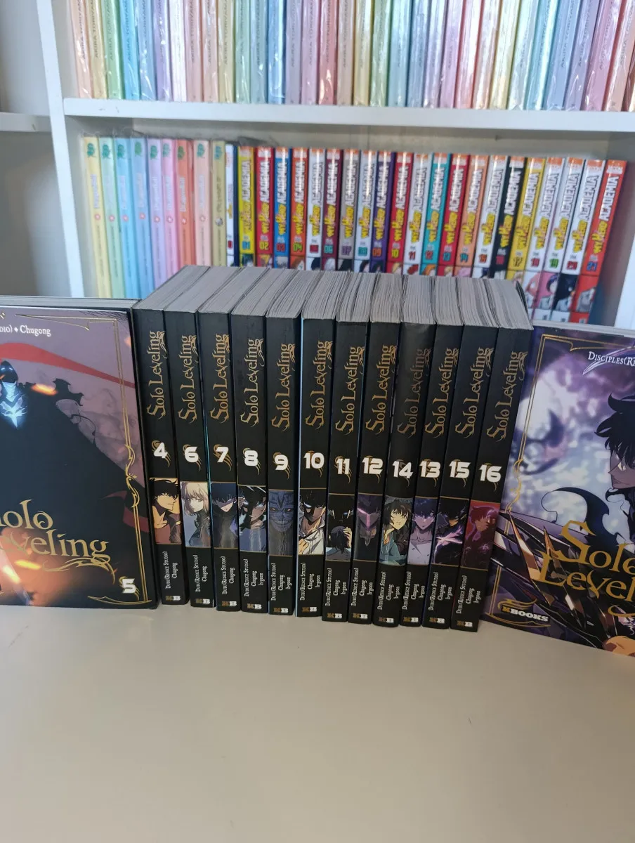 4 à 17 solo leveling avec tome 14 collector