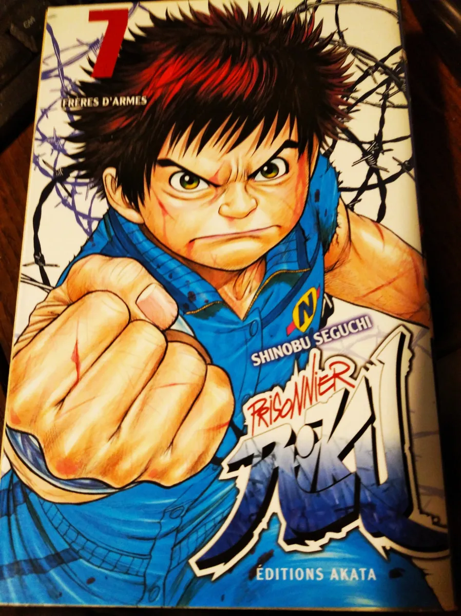 Prisonnier Riku 7 de Shinobu Seguchi  Ed Akata
