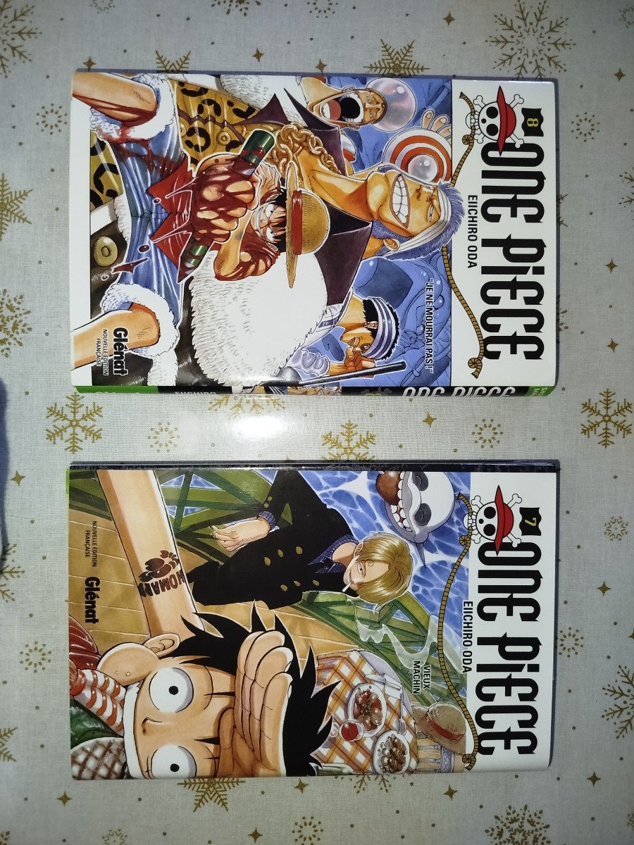 Vend 2 manga one piece tome 7 et 8