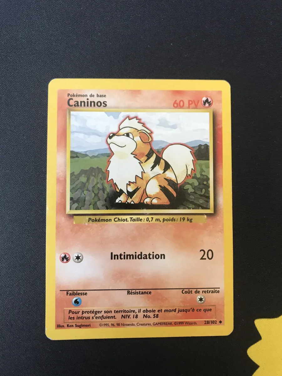 thumbnail image 2 of Pokemon Water Energy Card 102/102 - Wizards Base Set 1st Edition (French), Used 2 of 12