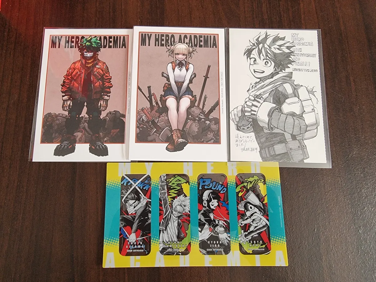 Lot Carte Promotionnel My Hero Academia