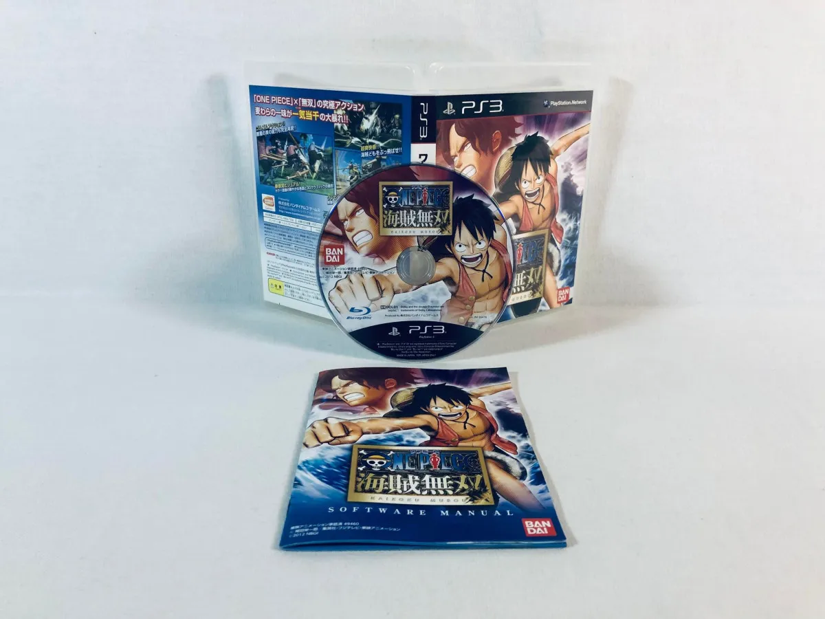 One Piece Pirate Warriors PS3 JAP Jeu Complet Très bon état