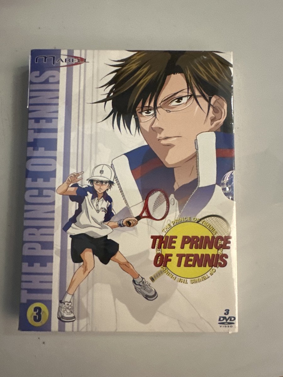 Coffret dvd manga prince tennis box 3 neuf Blister