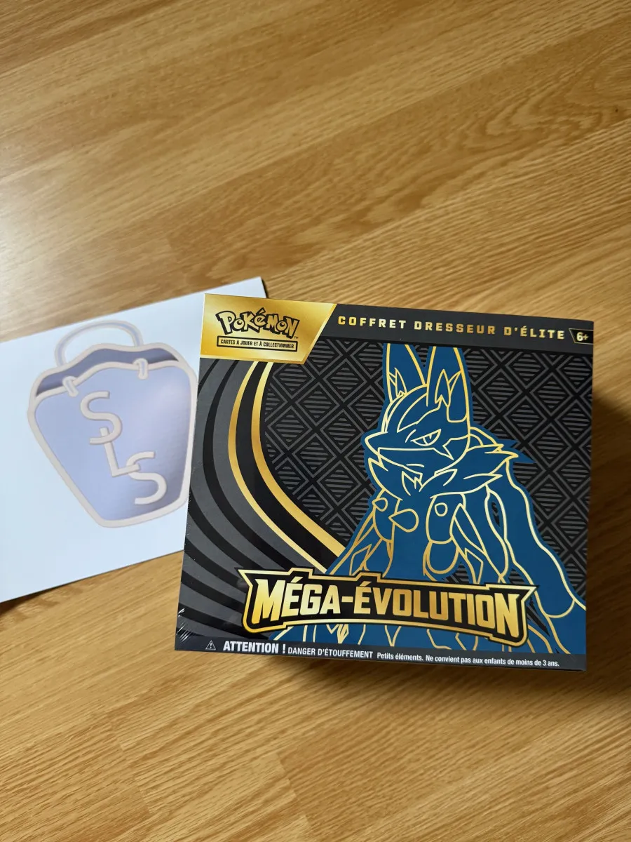 ETB Pokémon, Méga-évolution Lucario, ME01 en français