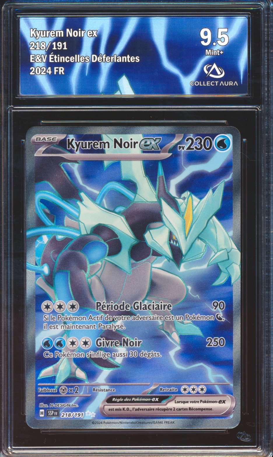 Kyurem Noir ex - Étincelles Déferlantes - EV04 - FR - 768260274