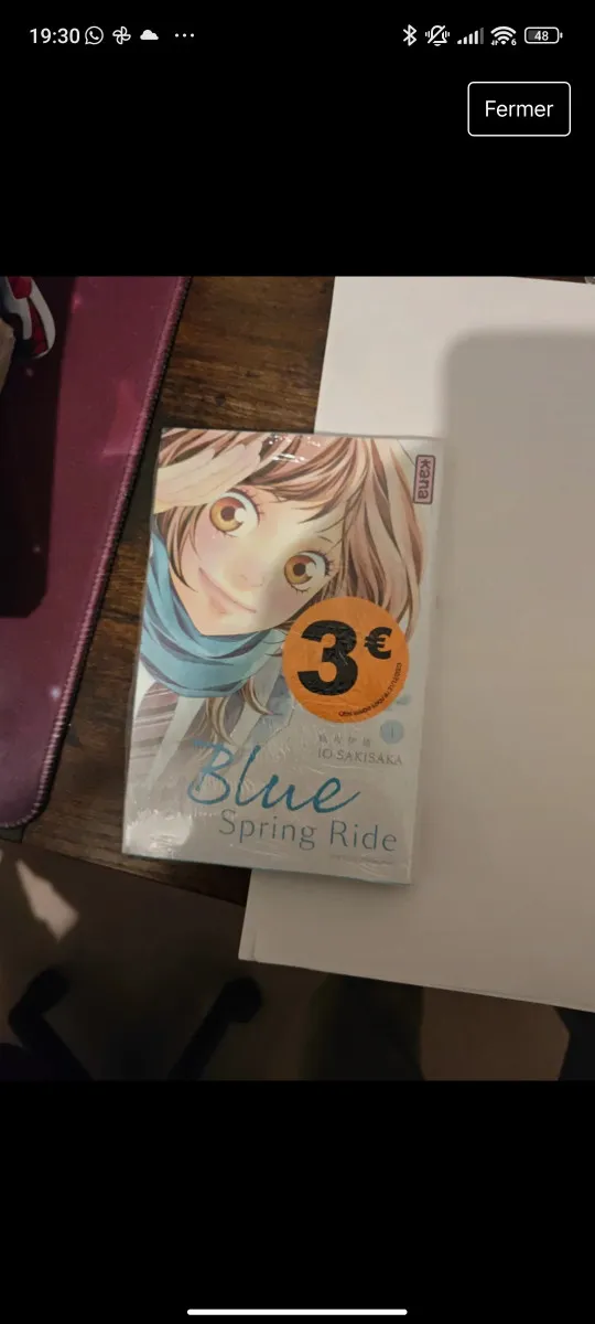 Blue Spring ride tome 1