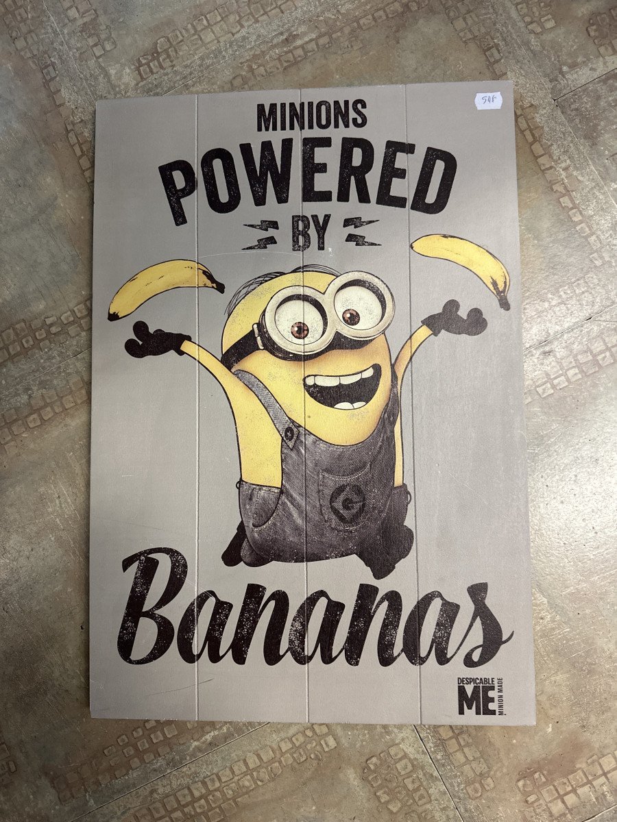 Cadre en bois minions neuf