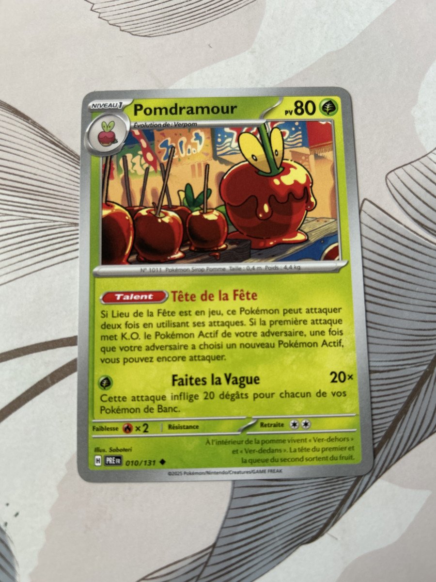 Pomdramour 10/131 évolution prismatique