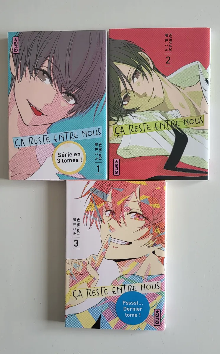 Ça reste entre nous Intégrale : Tome 1 à 3 (manga de AOI Haru)