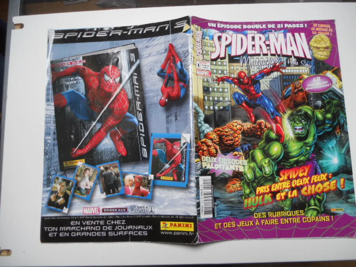 Spiderman Magazine Hors Serie N°4 + Poster Octobre 2007 Marvel