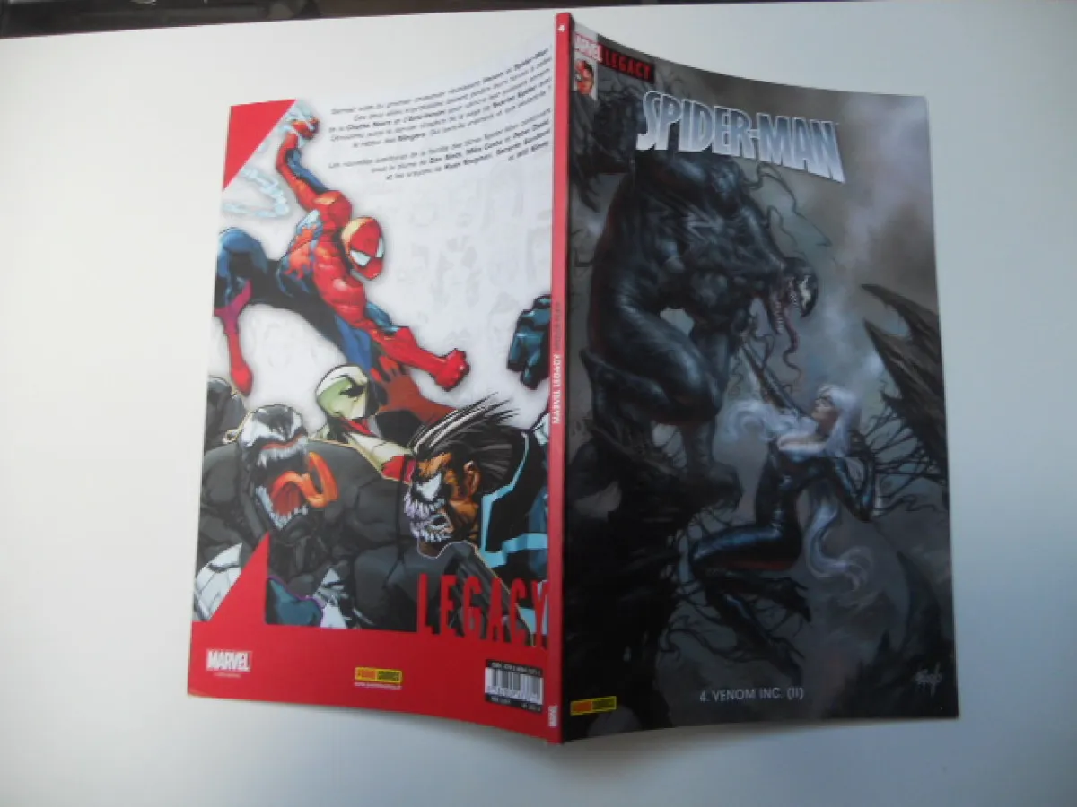 Spiderman Spider-Man (Marvel Legacy) N°4 Venom Marvel Panini Octobre 2018 Tbe