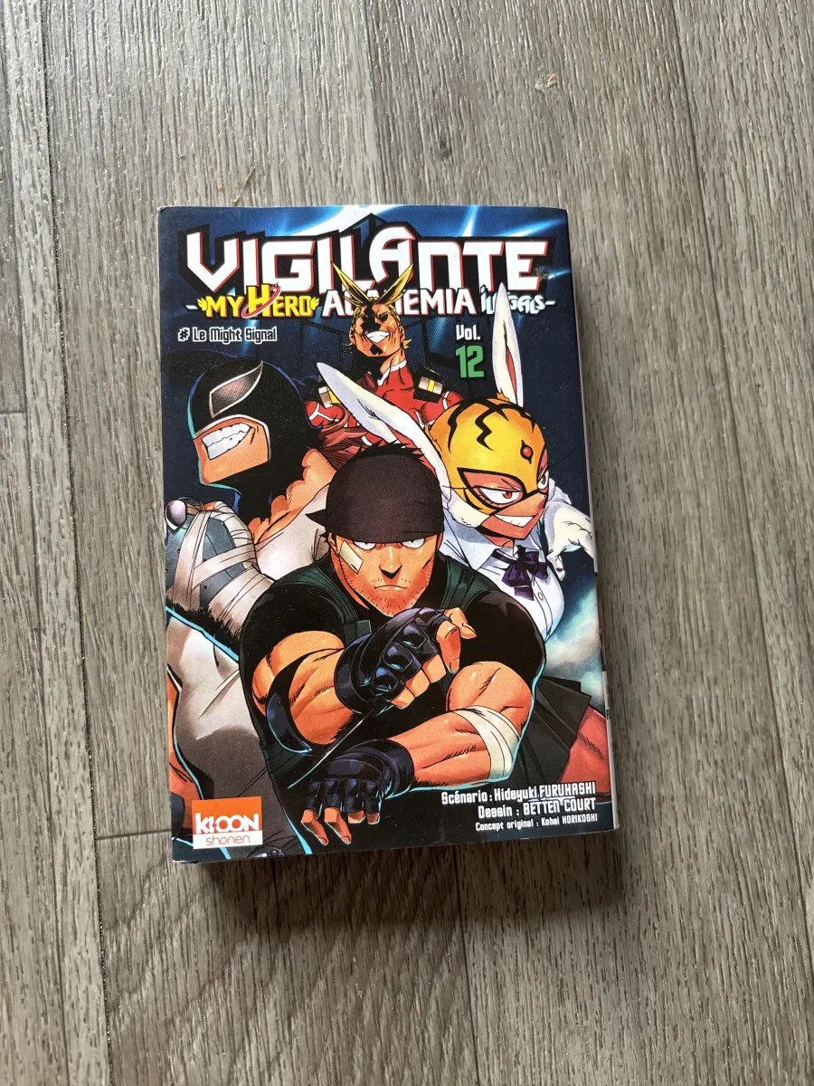 Manga vigilante my hero academia 12