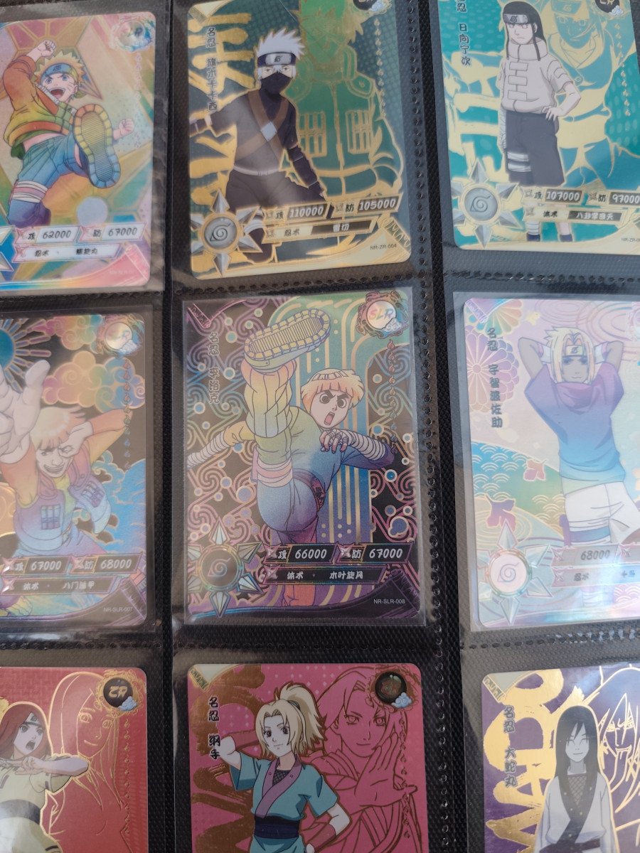 Cartes Naruto kayou ZR SLR