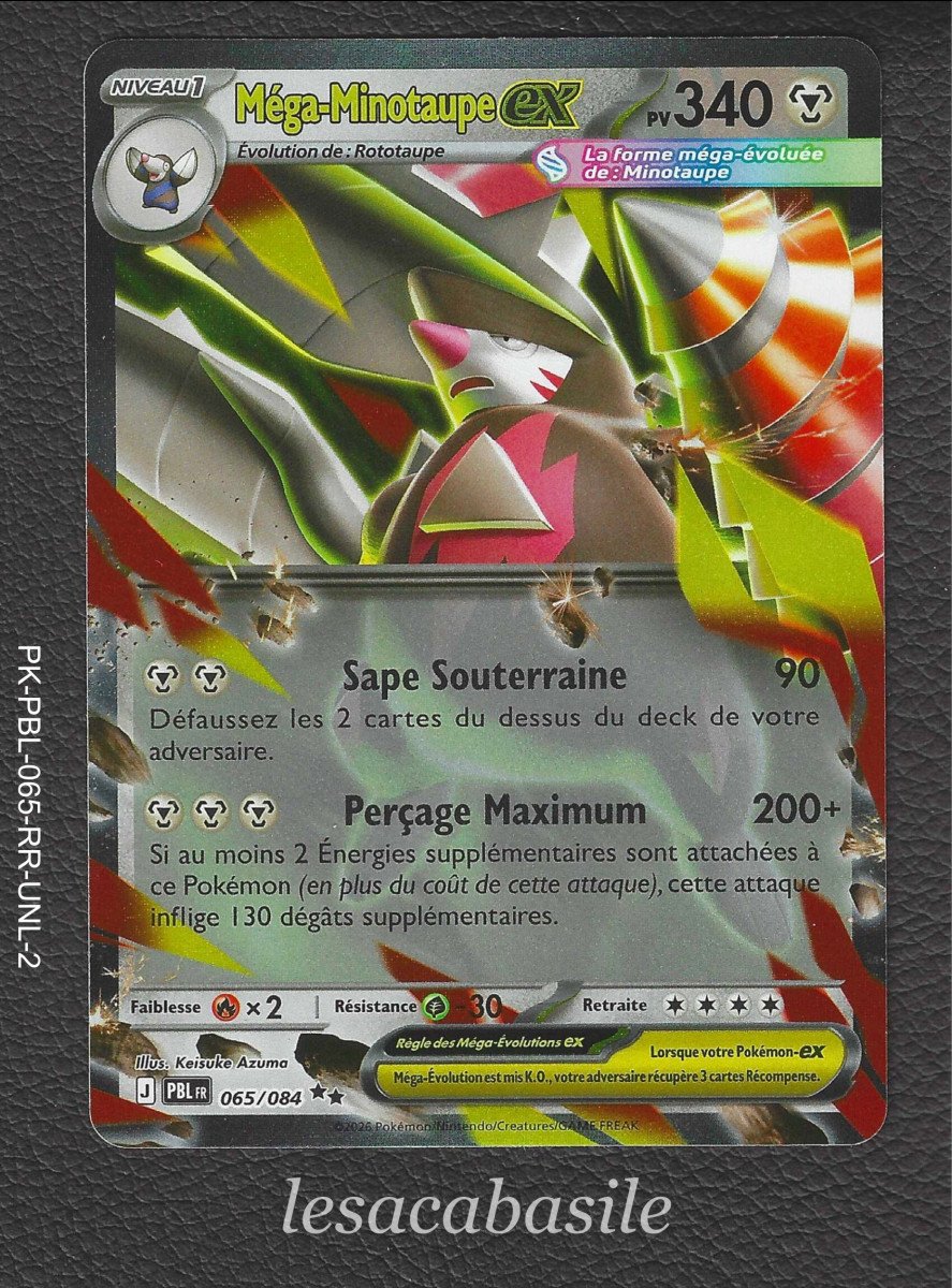Méga-Minotaupe ex 065/084 RR - ME05 - Nuit Noire (2026)