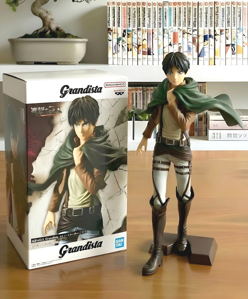 ⚔️ [NEUF] Attack on Titan Figurine Eren Yeager - Grandista 28cm