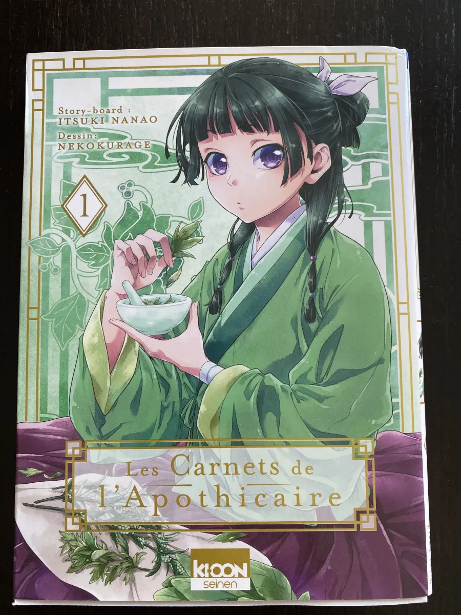 Les carnets de l’apothicaire Tome 1