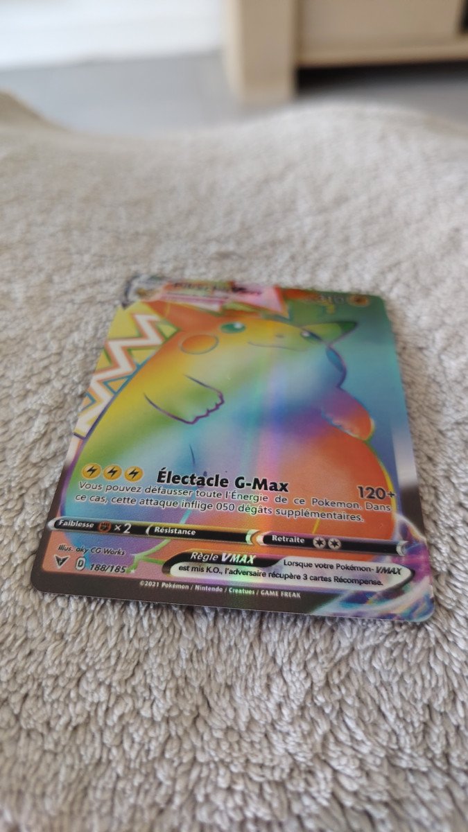 Mise en vente Carte pokémon